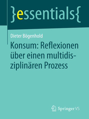 cover image of Konsum